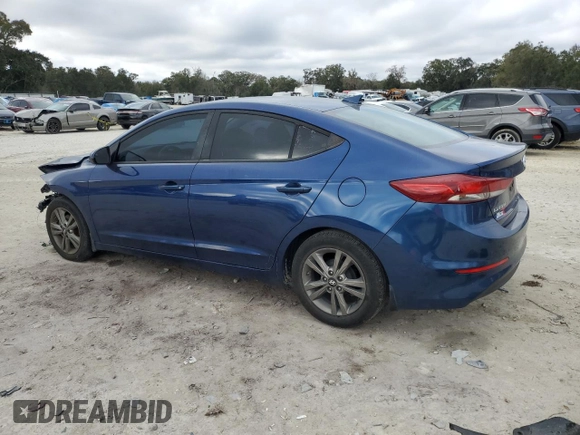 2017 Hyundai Elantra SE with VIN 5NPD84LF8HH105434, listed as a Copart auction lot 89069285 with 124,999 mi miles and Salvage Title. Bid and sale history available at DreamBid. Image 2.