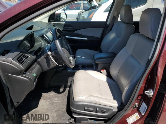 2015 Honda CR-V EX-L with VIN 2HKRM3H73FH553252, listed as a Copart auction lot 50388855 with 114,151 mi miles and Salvage Title. Bid and sale history available at carsss.com. Image 7.
