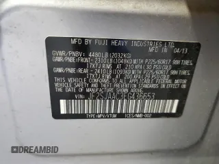 2014 Subaru Forester 2.5i with VIN JF2SJAAC3EG436653, listed as a Copart auction lot 50495025 with 97,048 mi miles and Clean Title. Bid and sale history available at carsss.com. Image 13.