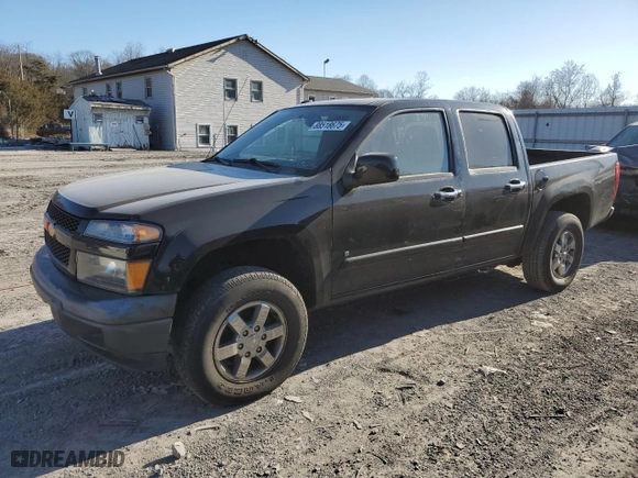 2009 Chevrolet Colorado LT w/1LT with VIN 1GCDT13E598160525, listed as a Copart auction lot 88518675 with 147,212 mi miles and Clean Title. Bid and sale history available at carsss.com. Image 1.