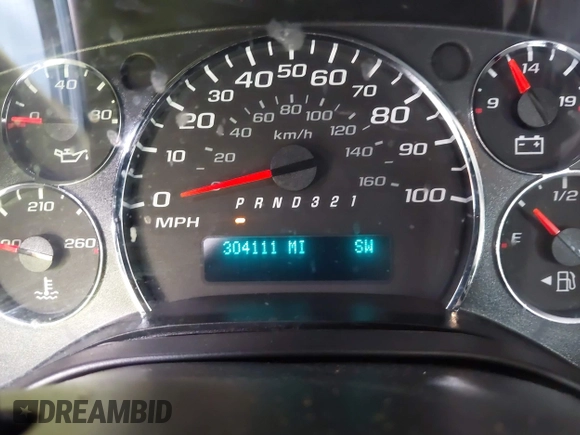 2012 Chevrolet Express Cargo with VIN 1GCSGAFX2C1138474, listed as a IAAI auction lot 42203857 with 304,111 mi miles and . Bid and sale history available at DreamBid. Image 7.