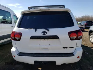 2021 Toyota Sequoia TRD Pro with VIN 5TDEY5B16MS186745, listed as a Copart auction lot 46839044 with 36,108 mi miles. Bid and sale history available at carsss.com. Image 6.
