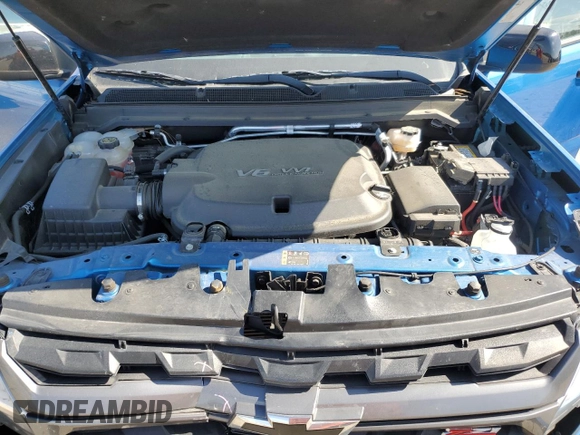 2022 Chevrolet Colorado 2WD Z71 with VIN 1GCGSDEN5N1300915, listed as a Copart auction lot 62213675 with 26,239 mi miles and Salvage title. Bid and sale history available at DreamBid. Image 11.