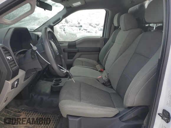 2018 Ford F-150 XL with VIN 1FTMF1E57JKD40343, listed as a Copart auction lot 82541434 with 140,533 mi miles and Salvage Title. Bid and sale history available at carsss.com. Image 7.