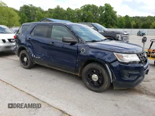 2016 Ford Police Interceptor Utility z VIN 1FM5K8AR2GGC37615, wystawiony jako Copart lot #57084935 z przebiegiem 170 078 mil mil oraz Szkoda całkowita • Salvage title. Historia ofert i sprzedaży dostępna na DreamBid. Obrazek 4.