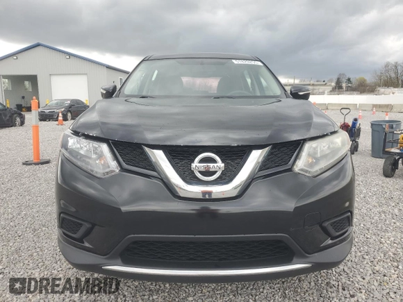 2015 Nissan Rogue S with VIN KNMAT2MV7FP560885, listed as a Copart auction lot 51820255 with 98,060 mi miles and Clean Title. Bid and sale history available at DreamBid. Image 5.