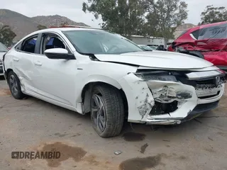 2019 Honda Insight LX z VIN 19XZE4F15KE028600, wystawiony jako IAAI lot #42105576 z przebiegiem 71 746 mil mil oraz . Historia ofert i sprzedaży dostępna na DreamBid. Obrazek 1.