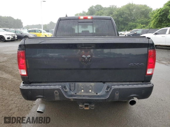 2018 Ram 1500 Big Horn z VIN 1C6RR7LT0JS338555, wystawiony jako Copart lot #62467725 z przebiegiem 102 212 mil mil oraz Szkoda całkowita • Salvage title. Historia ofert i sprzedaży dostępna na DreamBid. Obrazek 6.