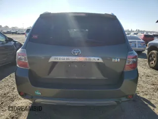 2010 Toyota Highlander Hybrid with VIN JTEBW3EH0A2044721, listed as a Copart auction lot 88714825 with 224,953 mi miles and Salvage Title. Bid and sale history available at carsss.com. Image 6.