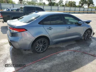 2023 Toyota Corolla SE with VIN 5YFS4MCE0PP157653, listed as a Copart auction lot 47269315 with 41,849 mi miles and Non Repairable. Bid and sale history available at DreamBid. Image 3.