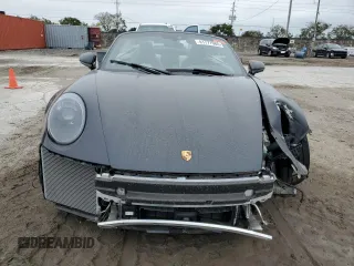 2023 Porsche 911 Turbo with VIN WP0CD2A93PS263575, listed as a Copart auction lot 41777665 with 0 mi miles and Salvage Title. Bid and sale history available at carsss.com. Image 5.