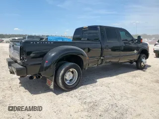 2015 Ford F-350 Lariat with VIN 1FT8W3DT1FEC78179, listed as a Copart auction lot 66496905 with 221,280 mi miles and Salvage title. Bid and sale history available at DreamBid. Image 3.