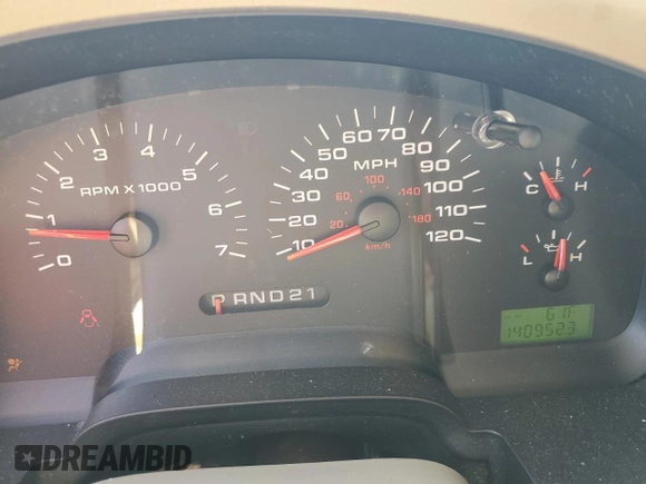 2004 Ford F-150 XLT with VIN 1FTRW14W44KB45367, listed as a Copart auction lot 45514565 with 140,952 mi miles and Salvage Title. Bid and sale history available at carsss.com. Image 9.