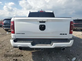 2023 Ram 1500 Limited with VIN 1C6SRFHTXPN528522, listed as a Copart auction lot 59008225 with 27,293 mi miles and Salvage title. Bid and sale history available at DreamBid. Image 6.