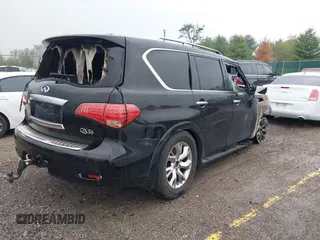 2013 Infiniti QX56 z VIN JN8AZ2NC0D9330588, wystawiony jako IAAI lot #42067177 z przebiegiem 127 000 mil mil oraz . Historia ofert i sprzedaży dostępna na DreamBid. Obrazek 4.
