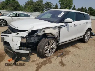 2020 Land Rover Range Rover Evoque SE with VIN SALZP2FX2LH069824, listed as a Copart auction lot 59895665 with 45,195 mi miles and Salvage title. Bid and sale history available at DreamBid. Image 1.
