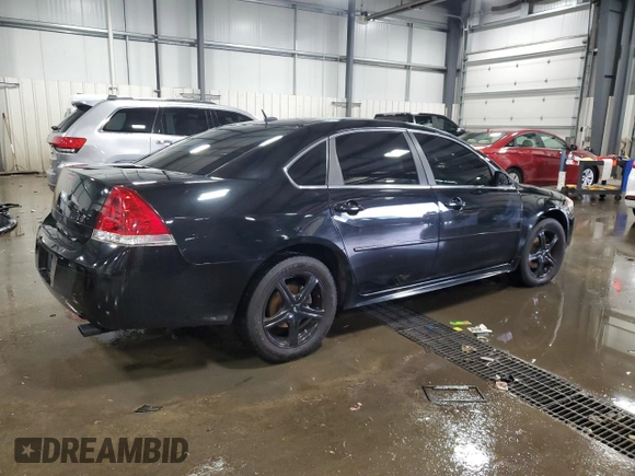 2014 Chevrolet Impala LT with VIN 2G1WB5E3XE1105184, listed as a Copart auction lot 82112844 with 289,783 mi miles and Salvage Title. Bid and sale history available at DreamBid. Image 3.