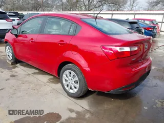 2013 Kia Rio LX with VIN KNADM4A31D6310504, listed as a IAAI auction lot 41579952 with 55,757 mi miles and . Bid and sale history available at DreamBid. Image 3.