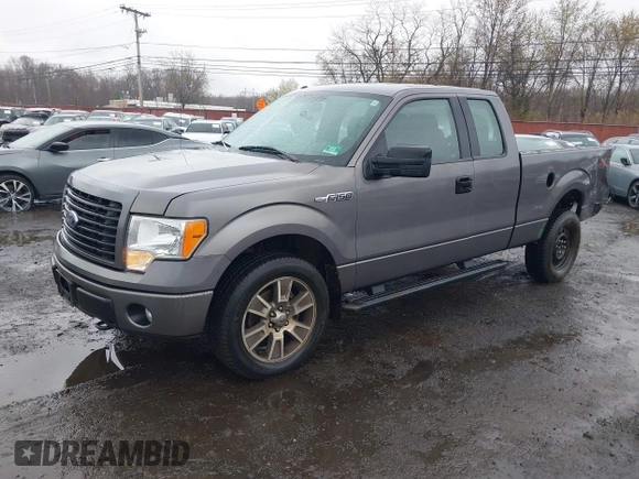 2014 Ford F-150 XL with VIN 1FTFX1EF8EFA97820, listed as a IAAI auction lot 41974347 with 148,018 mi miles. Bid and sale history available at carsss.com. Image 19.