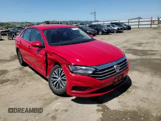 2021 Volkswagen Jetta S with VIN 3VWC57BU1MM002850, listed as a Copart auction lot 55103155 with 19,757 mi miles and Salvage title. Bid and sale history available at DreamBid. Image 13.