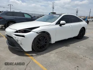 2023 Toyota Mirai XLE with VIN JTDAAAAAXPA008920, listed as a Copart auction lot 56362905 with 24,676 mi miles and Salvage title. Bid and sale history available at DreamBid. Image 1.