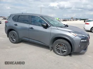 2023 Nissan Rogue S with VIN 5N1BT3AAXPC776245, listed as a Copart auction lot 55259705 with 155,869 mi miles and Clean Title. Bid and sale history available at DreamBid. Image 4.