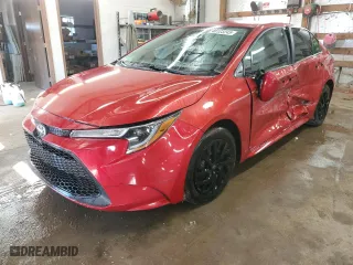 2020 Toyota Corolla LE with VIN 5YFEPRAE2LP073560, listed as a Copart auction lot 48123245 with 123,497 mi miles and Salvage Title. Bid and sale history available at carsss.com. Image 1.