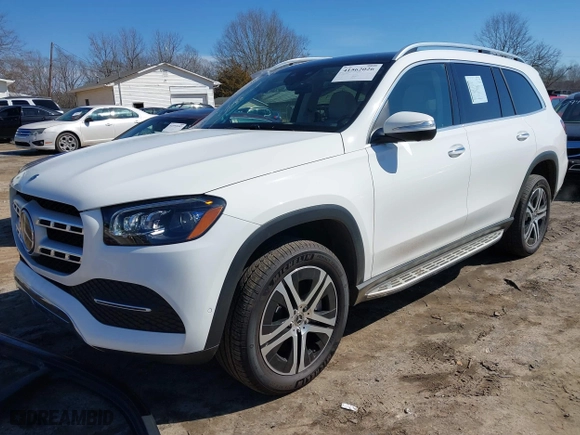 2021 Mercedes-Benz GLS with VIN 4JGFF5KE4MA428566, listed as a IAAI auction lot 41562026 with 35,805 mi miles. Bid and sale history available at carsss.com. Image 23.