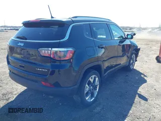 2020 Jeep Compass Limited with VIN 3C4NJDCB4LT119586, listed as a IAAI auction lot 41961357 with 67,426 mi miles and . Bid and sale history available at DreamBid. Image 4.