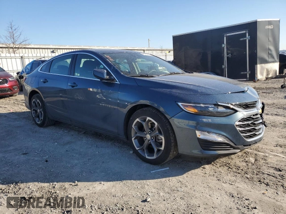 2024 Chevrolet Malibu LT with VIN 1G1ZD5ST6RF158328, listed as a Copart auction lot 48143715 with 24,411 mi miles and Salvage Title. Bid and sale history available at DreamBid. Image 4.