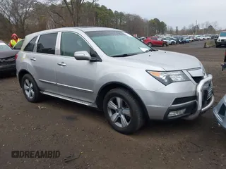 2013 Acura MDX Tech Pkg with VIN 2HNYD2H38DH500999, listed as a IAAI auction lot 40937213 with 138,336 mi miles. Bid and sale history available at carsss.com. Image 1.
