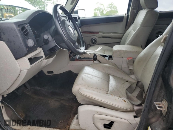 2006 Jeep Commander Limited z VIN 1J8HG58236C299193, wystawiony jako Copart lot #55725905 z przebiegiem 171 946 mil mil oraz Szkoda całkowita • Salvage title. Historia ofert i sprzedaży dostępna na DreamBid. Obrazek 7.