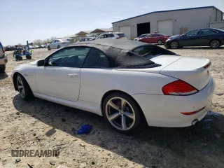 2008 BMW 6 Series 650i with VIN WBAEB53578CX60504, listed as a Copart auction lot 48142175 with 112,584 mi miles and Salvage Title. Bid and sale history available at carsss.com. Image 2.