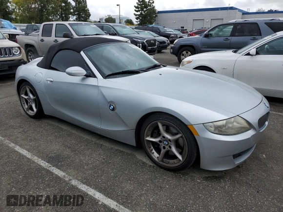 2006 BMW Z4 3.0si with VIN 4USBU53596LX01266, listed as a Copart auction lot 65622614 with 95,853 mi miles and Clean Title. Bid and sale history available at carsss.com. Image 4.