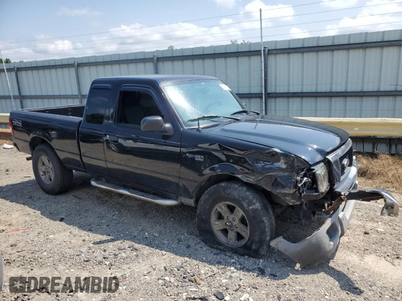2004 Ford Ranger XL Fleet with VIN 1FTZR45E24PA01205, listed as a Copart auction lot 61978125 with 201,603 mi miles and Salvage title. Bid and sale history available at DreamBid. Image 4.