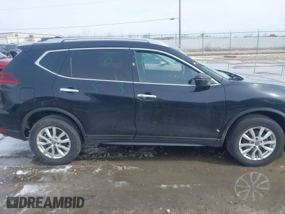 2019 Nissan Rogue SV with VIN 5N1AT2MV7KC811028, listed as a IAAI auction lot 41847182 with 48,745 mi miles. Bid and sale history available at carsss.com. Image 13.