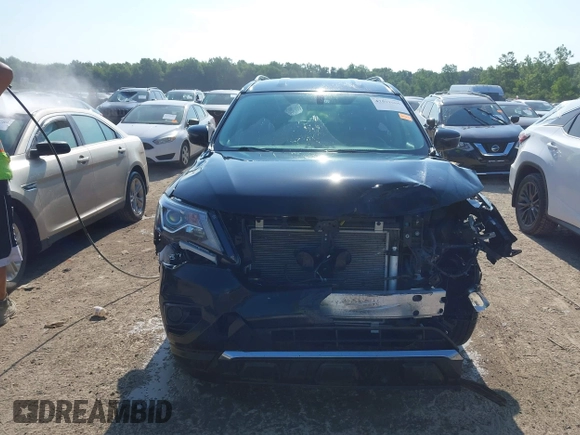 2019 Nissan Pathfinder S with VIN 5N1DR2MM1KC641946, listed as a IAAI auction lot 42591605 with 86,654 mi miles and . Bid and sale history available at DreamBid. Image 12.