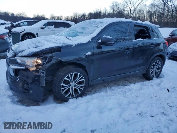 2016 Mitsubishi Outlander Sport 2.4 SE with VIN JA4AP3AWXGZ034970, listed as a Copart auction lot 88317305 with 88,330 mi miles and Salvage Title. Bid and sale history available at carsss.com. Image 1.