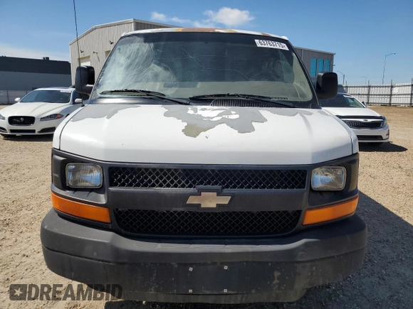 2007 Chevrolet Express Cargo with VIN 1GCGG29U571145289, listed as a Copart auction lot 63763715 with 383,234 mi miles and Clean title. Bid and sale history available at DreamBid. Image 5.