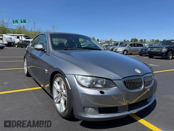 2009 BMW 3 Series 335i xDrive with VIN WBAWC73559E269786, listed as a Copart auction lot 56333585 with 113,363 mi miles and Clean Title. Bid and sale history available at DreamBid. Image 1.