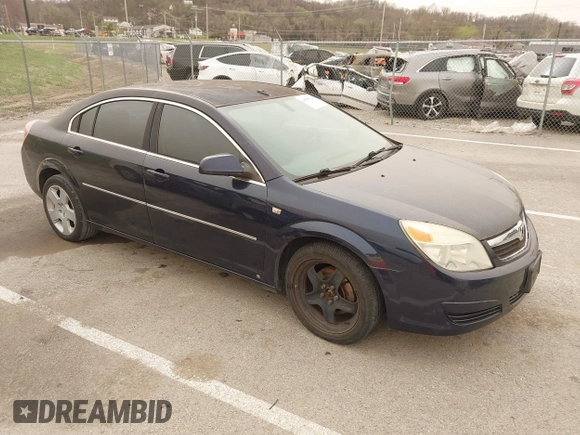 2008 Saturn Aura XE z VIN 1G8ZS57N18F150492, wystawiony jako IAAI lot #41815264 z przebiegiem 211 309 mil mil oraz . Historia ofert i sprzedaży dostępna na DreamBid. Obrazek 1.