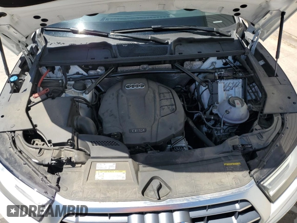 2018 Audi Q5 Premium with VIN WA1ANAFY2J2227182, listed as a Copart auction lot 60544075 with 33,851 mi miles and Salvage title. Bid and sale history available at DreamBid. Image 12.
