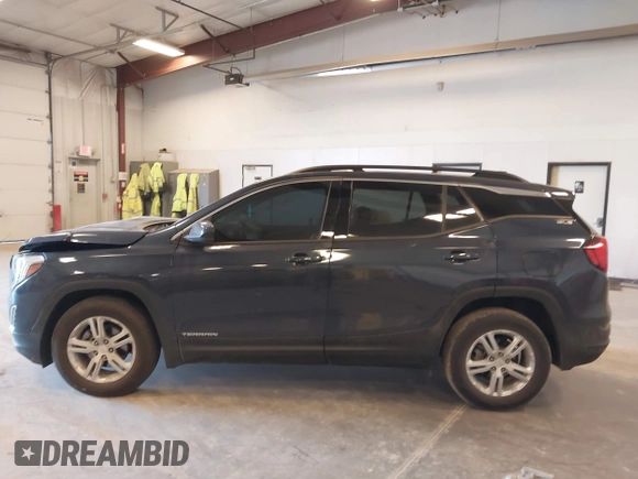 2019 GMC Terrain SLE with VIN 3GKALMEV3KL149956, listed as a IAAI auction lot 41797443 with 53,891 mi miles. Bid and sale history available at carsss.com. Image 14.