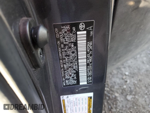 2010 Toyota Corolla with VIN JTDBU4EE7AJ056974, listed as a Copart auction lot 48775885 with 133,112 mi miles and Salvage Title. Bid and sale history available at DreamBid. Image 14.