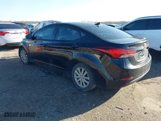 2014 Hyundai Elantra SE with VIN KMHDH4AE8EU150798, listed as a IAAI auction lot 41752024 with 115,963 mi miles. Bid and sale history available at carsss.com. Image 3.
