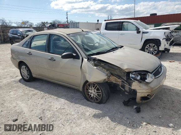 2007 Ford Focus S with VIN 1FAFP34N77W129363, listed as a Copart auction lot 53154145 with 71,852 mi miles and Non Repairable. Bid and sale history available at carsss.com. Image 4.
