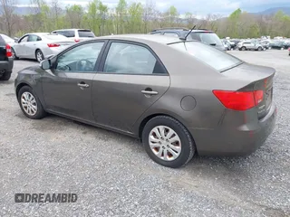 2010 Kia Forte EX with VIN KNAFU4A23A5847814, listed as a IAAI auction lot 42048432 with 97,678 mi miles. Bid and sale history available at carsss.com. Image 3.
