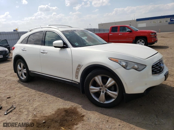 2009 Infiniti FX35 with VIN JNRAS18W09M151312, listed as a Copart auction lot 71401194 with 72,583 mi miles and Clean Title. Bid and sale history available at carsss.com. Image 4.