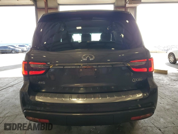 2024 Infiniti QX80 SENSORY with VIN JN8AZ2BC3R9500177, listed as a Copart auction lot 78130404 with 18,016 mi miles and Salvage Title. Bid and sale history available at carsss.com. Image 6.