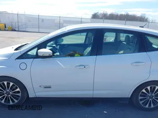 2017 Ford C-Max Energi Titanium with VIN 1FADP5FU4HL101319, listed as a IAAI auction lot 41837912 with 158,536 mi miles. Bid and sale history available at carsss.com. Image 14.